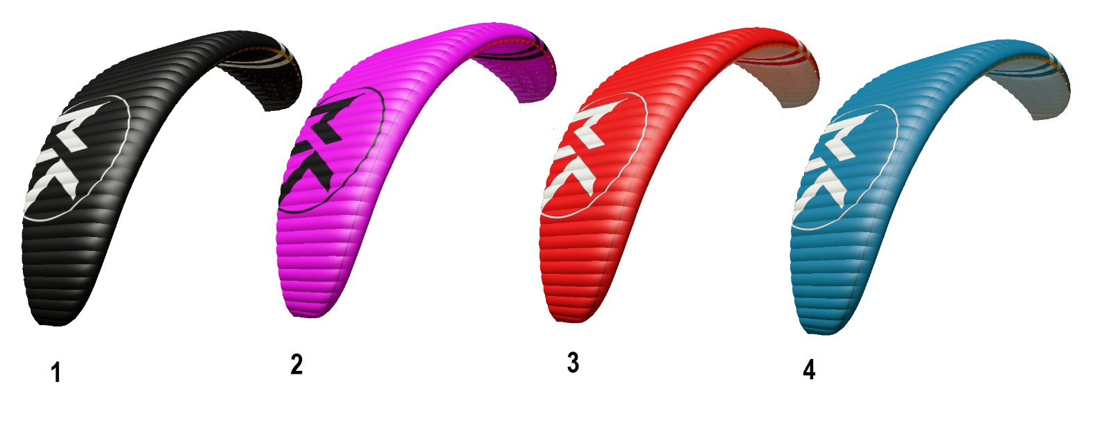 SUPRA in vier Farbvarianten
