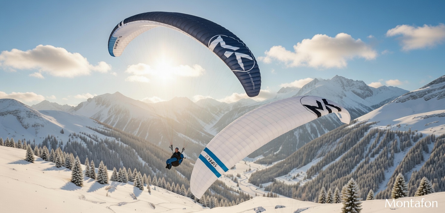 Zwei SUPRA über dem Montafon